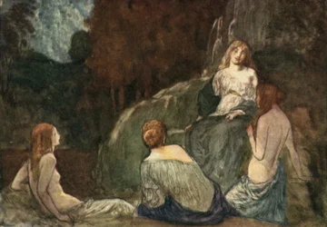 Where the Rude Axe, with Heaved Stroke, Was Never Heard the Nymphs to Daunt
